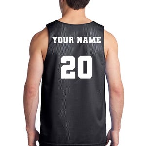 トップス ON FIRE REVERSIBLE BBALL JERSEY IN BLACK Amazon.com : Custom Reversible Basketball Jersey - Front and