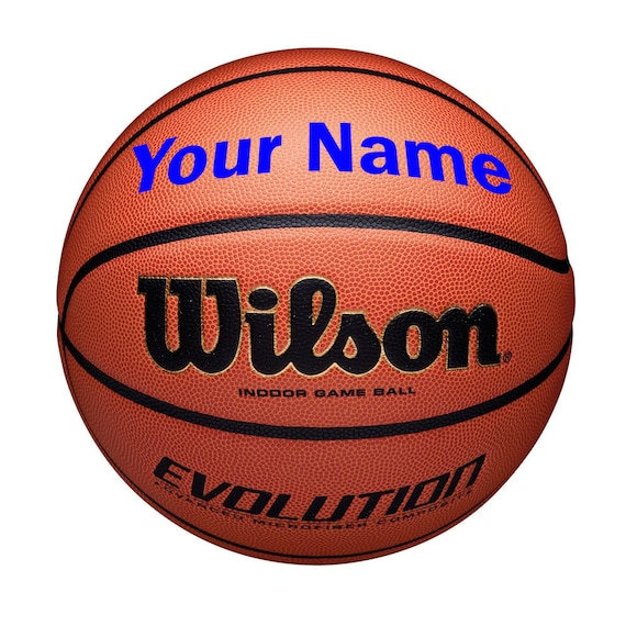 Customized Personalized Wilson Evolution Basketball Indoor Sizes
