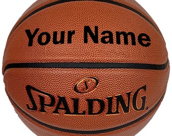 Customized Personalized Spalding Neverflat Indoor Outdoor Basketball Size 29.5"