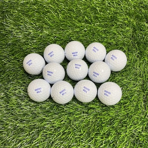 Customized Personalized Golf Balls, 12 Pack Custom Golf Balls Golfer Gift