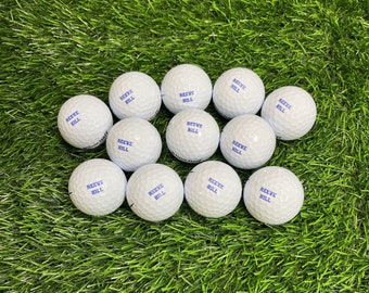 Customized Personalized Golf Balls, 12 Pack Custom Golf Balls Golfer Gift
