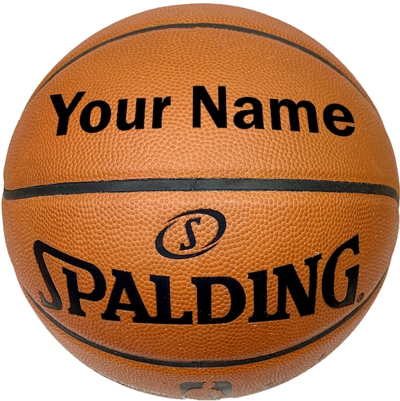 personalized spalding basketball