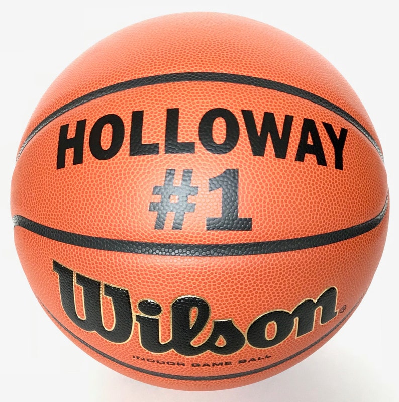 Customized Personalized Wilson Evolution Basketball with Black Text