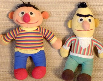 bert and ernie doll