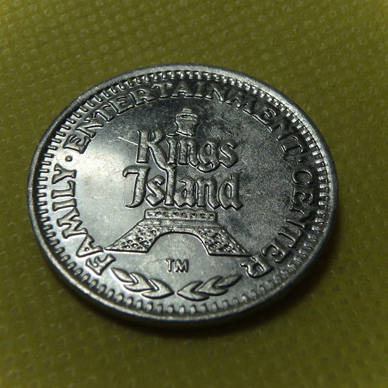 Gaming Coin Vintage King/'s Island Token Ohio Amusement Park