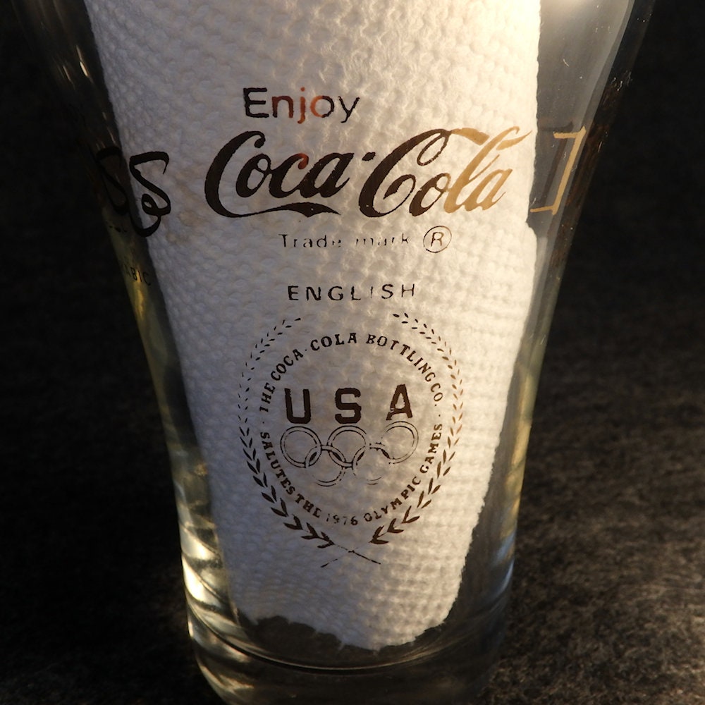 1976 Olympic Coca Cola Glass