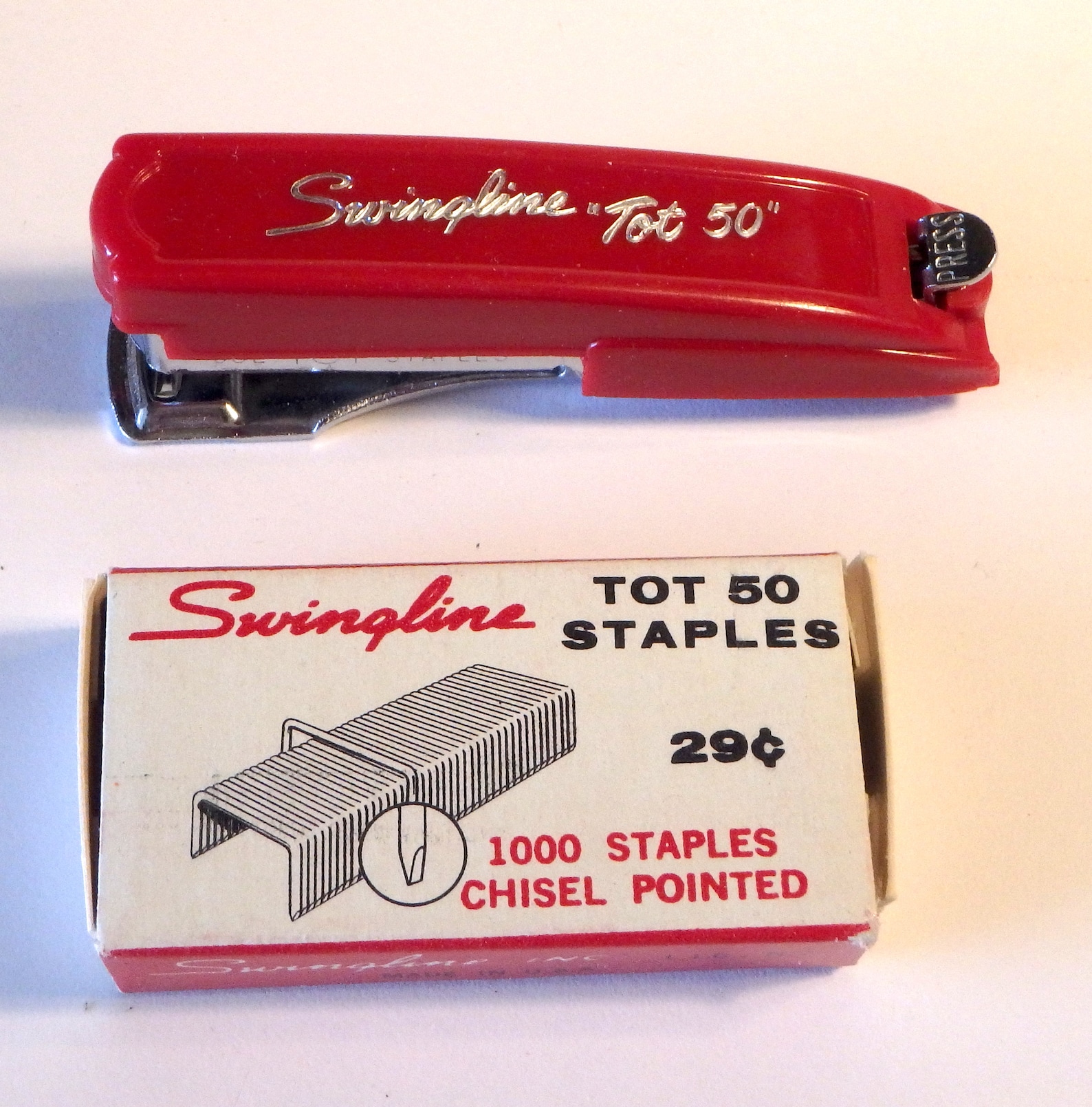 Vintage Classic Swingline Tot 50 Stapler and Staples Etsy