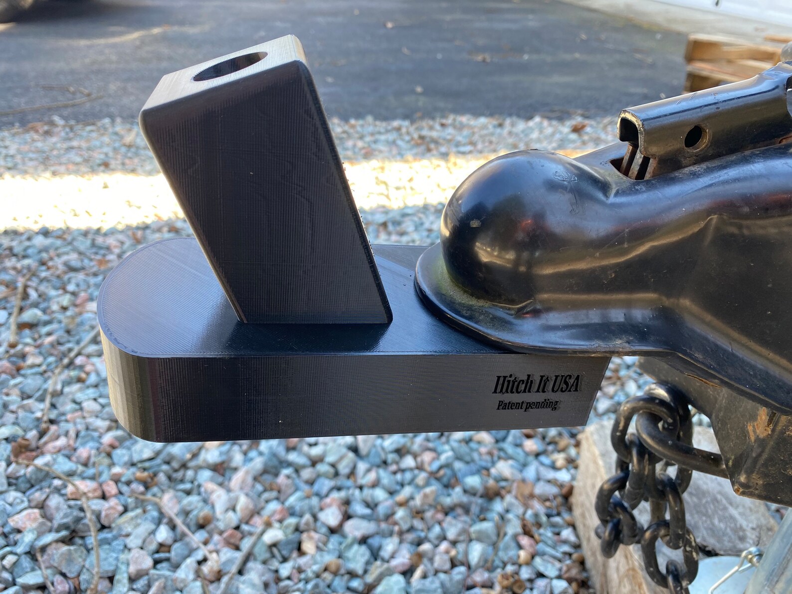 RV Flag Pole Holder Hitch It Flag Pole Holder Camper Etsy