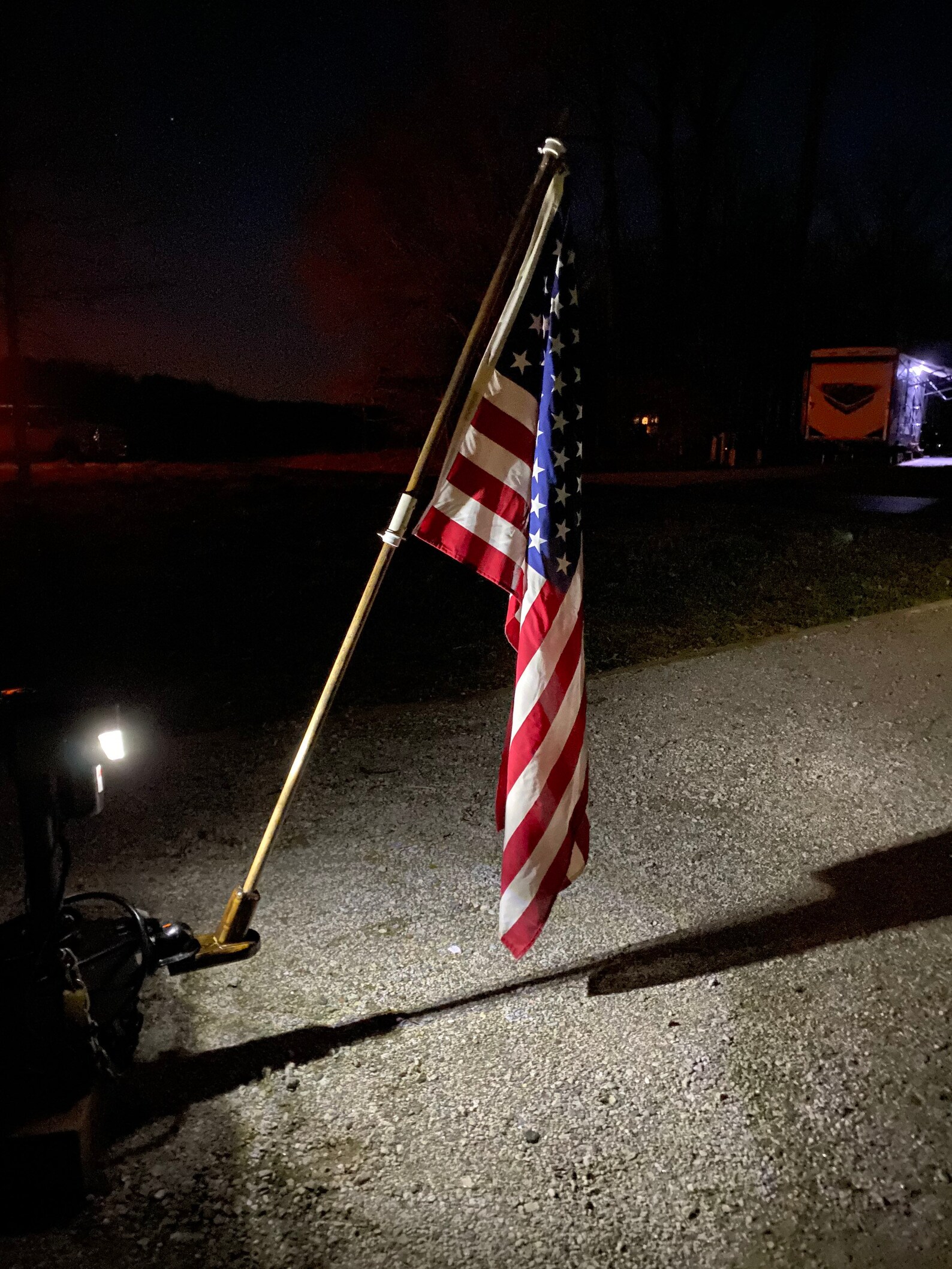 RV Flag Holder Flag Pole Holder Hitch Mount Flag Pole Etsy