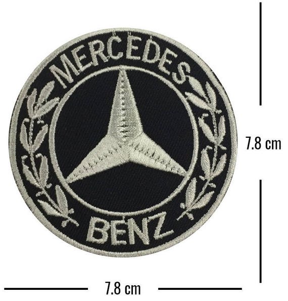 Mercedes BENZ T Sports Racing MOTORSPORT parche patch bordado con logotipo para planchar de hierro en apliques de recuerdo de accesorios
