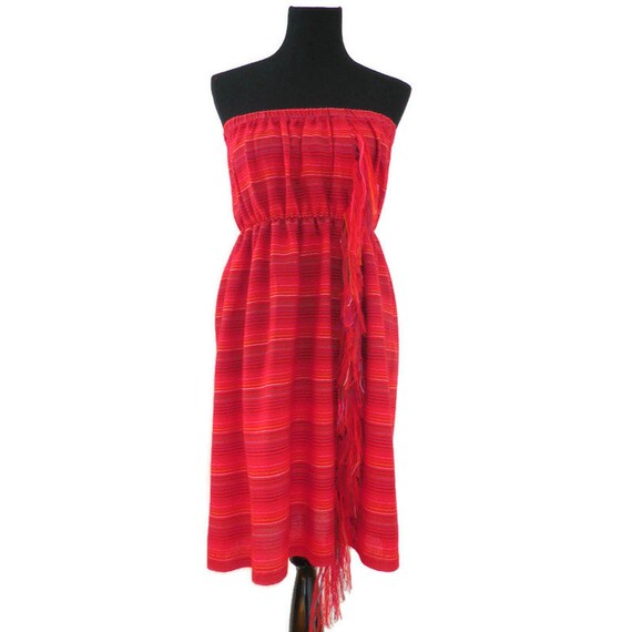mexican red dress