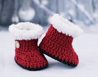 infant christmas shoes