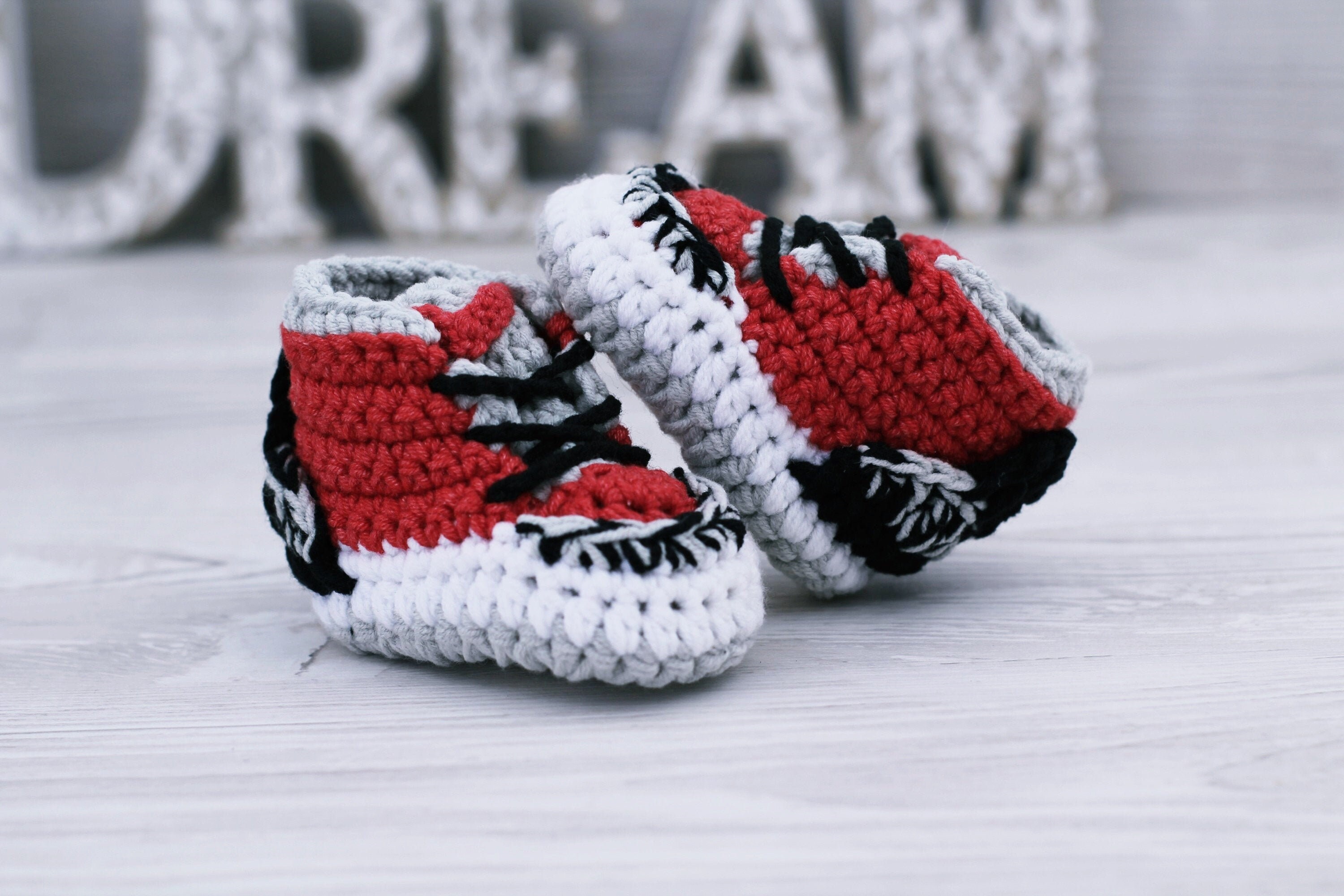 Crochet baby shoes Baby shower boy Baby boy gift Knitted Etsy