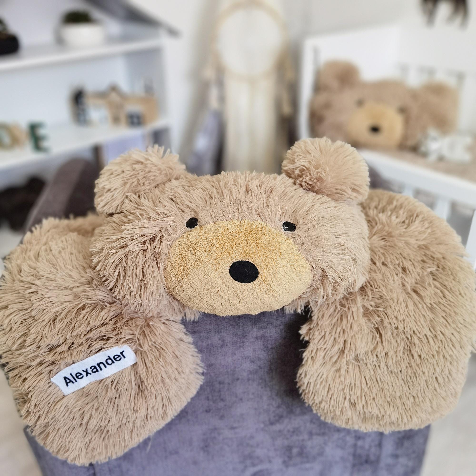LotFancy Orsacchiotto Peluche Piccolo, 2 Pezzi Orsetto di Peluche 25cm, Orso Morbido Regali per