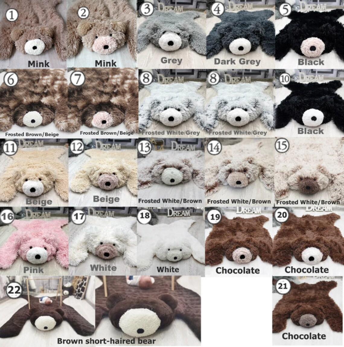 Personalized Handmade Bear Nursery Rug Cute Rug Nursery Rug Etsy