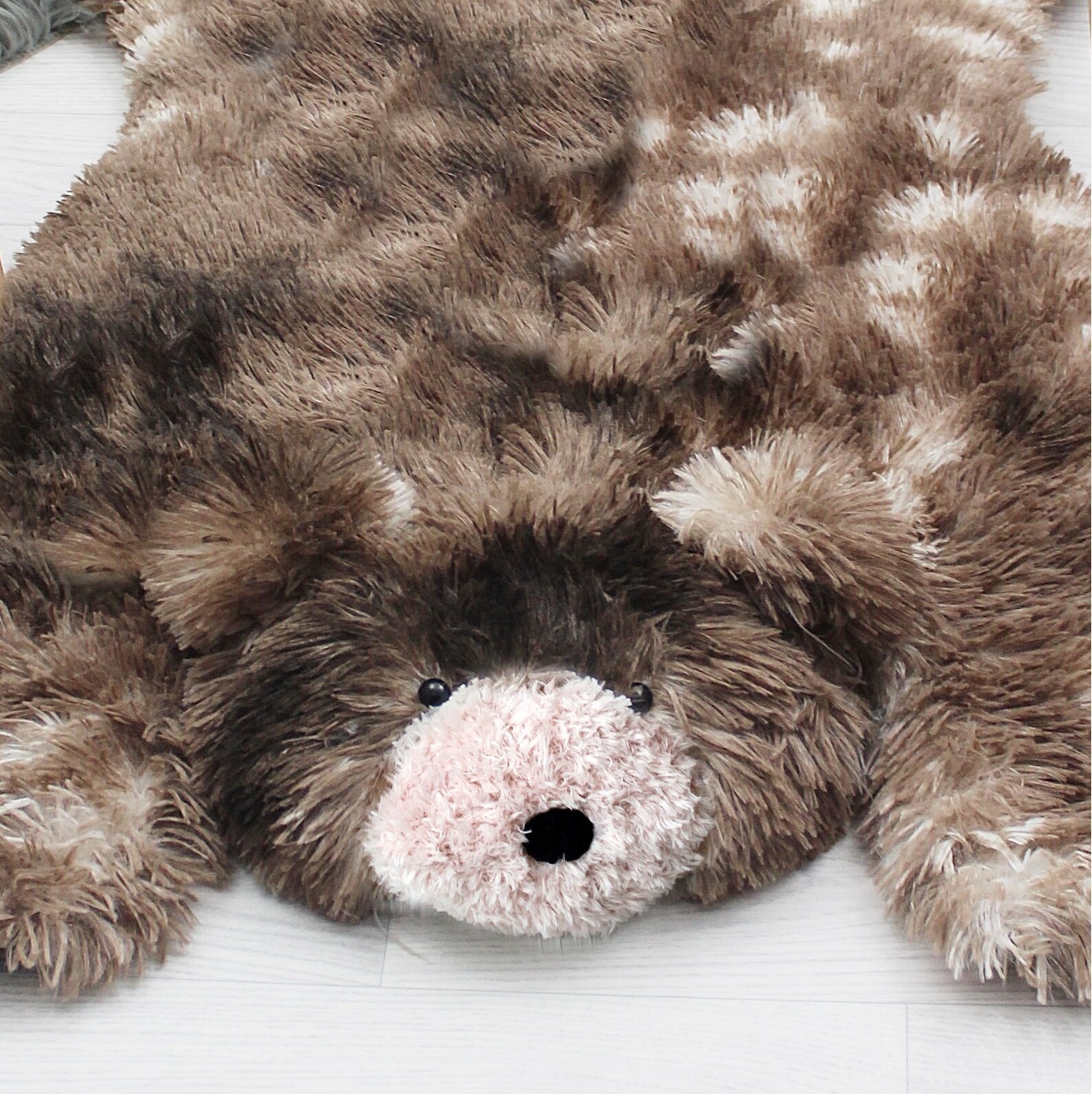 Personalized Handmade Bear Nursery Rug Cute Rug Nursery Rug Etsy