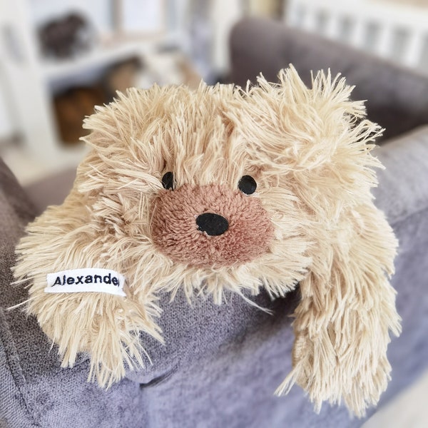 Personalized Baby Bear Lovey - Soft Minky Cuddle Toy - Custom Teddy Comforter - Handmade Baby Gift - Unique Nursery Decor - Infant Safe