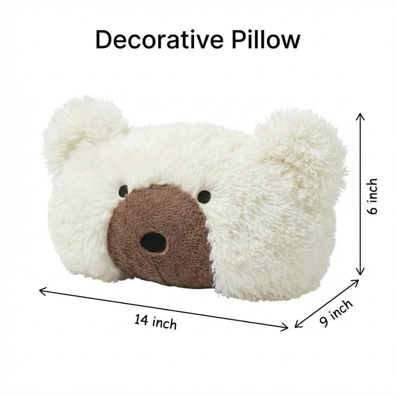 Alfombra de oso polar para la habitación del bebé - Alfombra de juego mullida, decoración personalizada con temática de bosque para bebés imagen 13