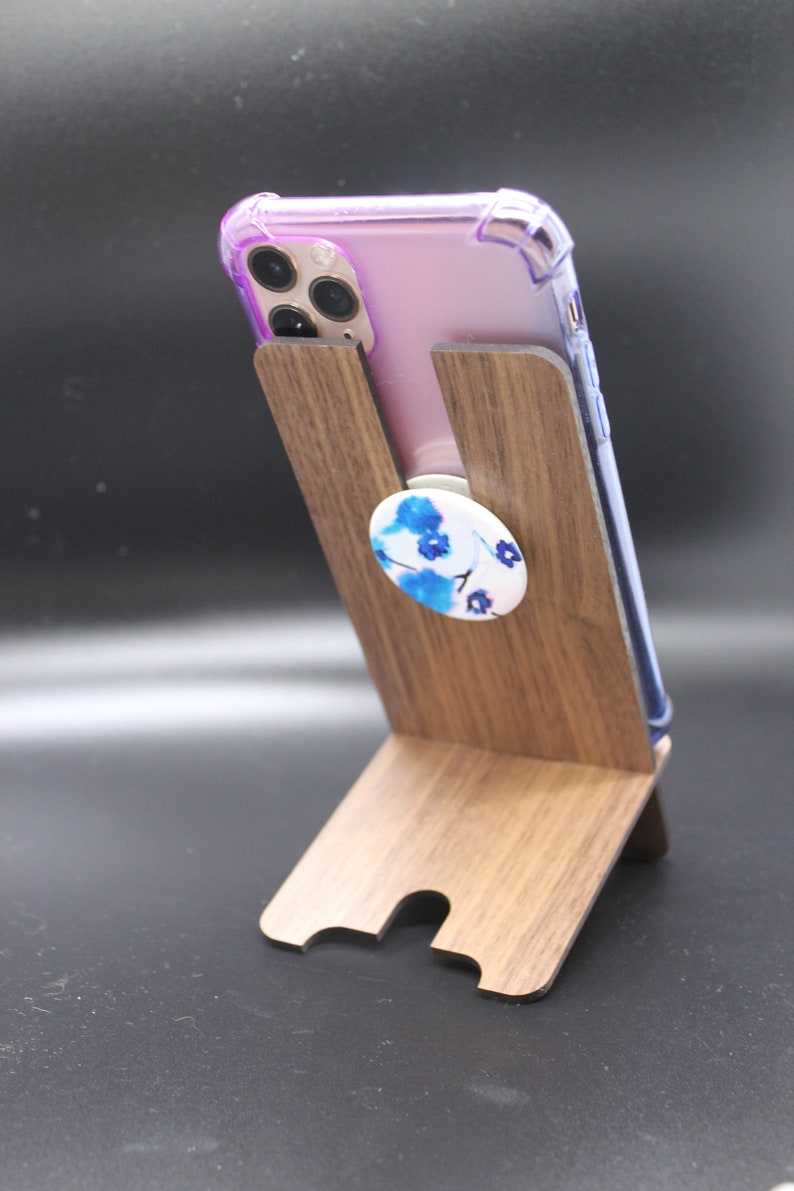 Laser Cut/engraved Phonegrip Phone Stand Etsy