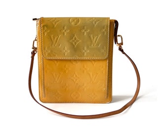Louis vuitton tas heren geel sale