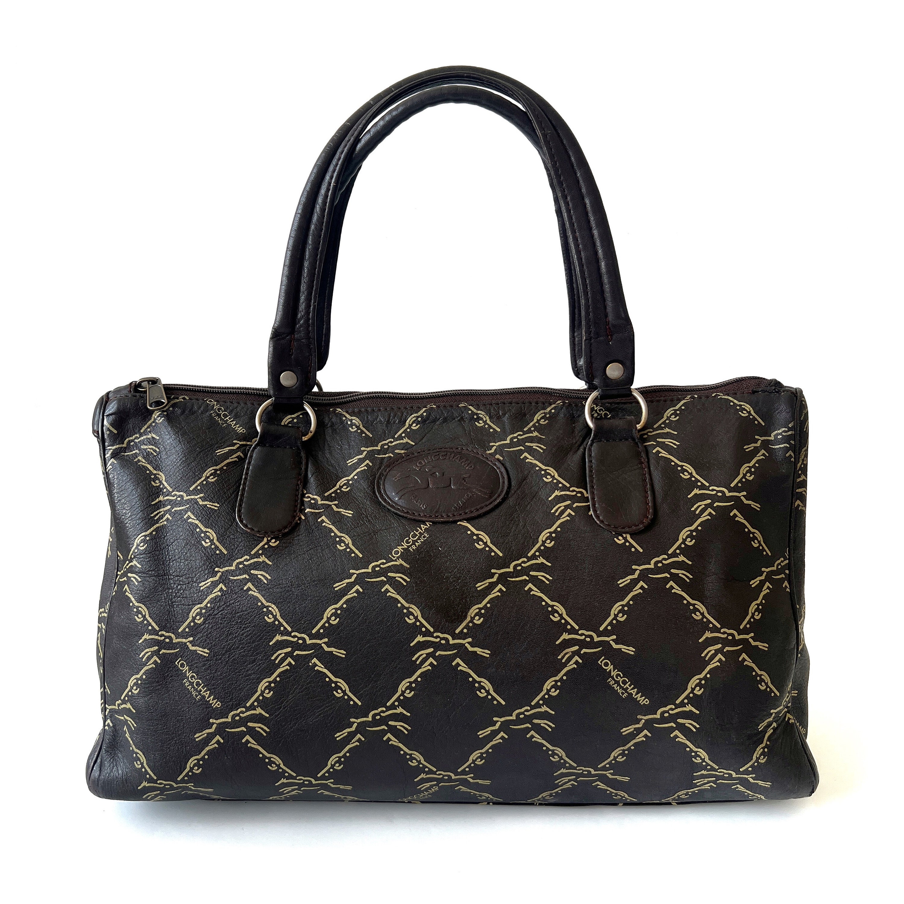 Vintage LONGCHAMP Boston bag | eBay