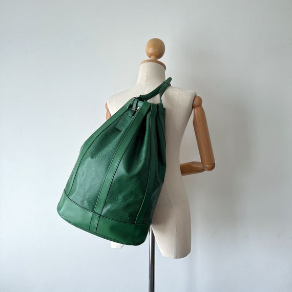 Shop for Louis Vuitton Green Epi Leather Randonne GM Backpack Bag - Shipped  from USA