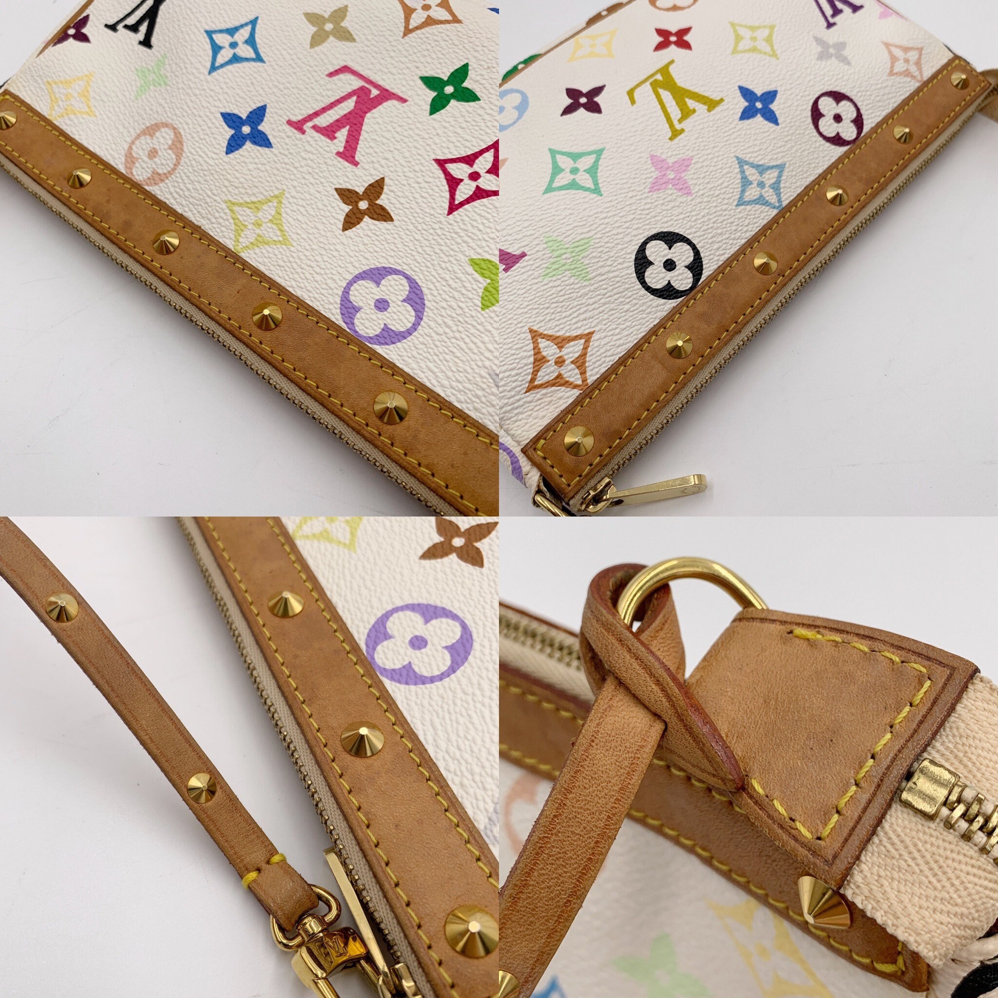 Louis Vuitton Multicolor Pochette Accessoires — Vic's Vintage