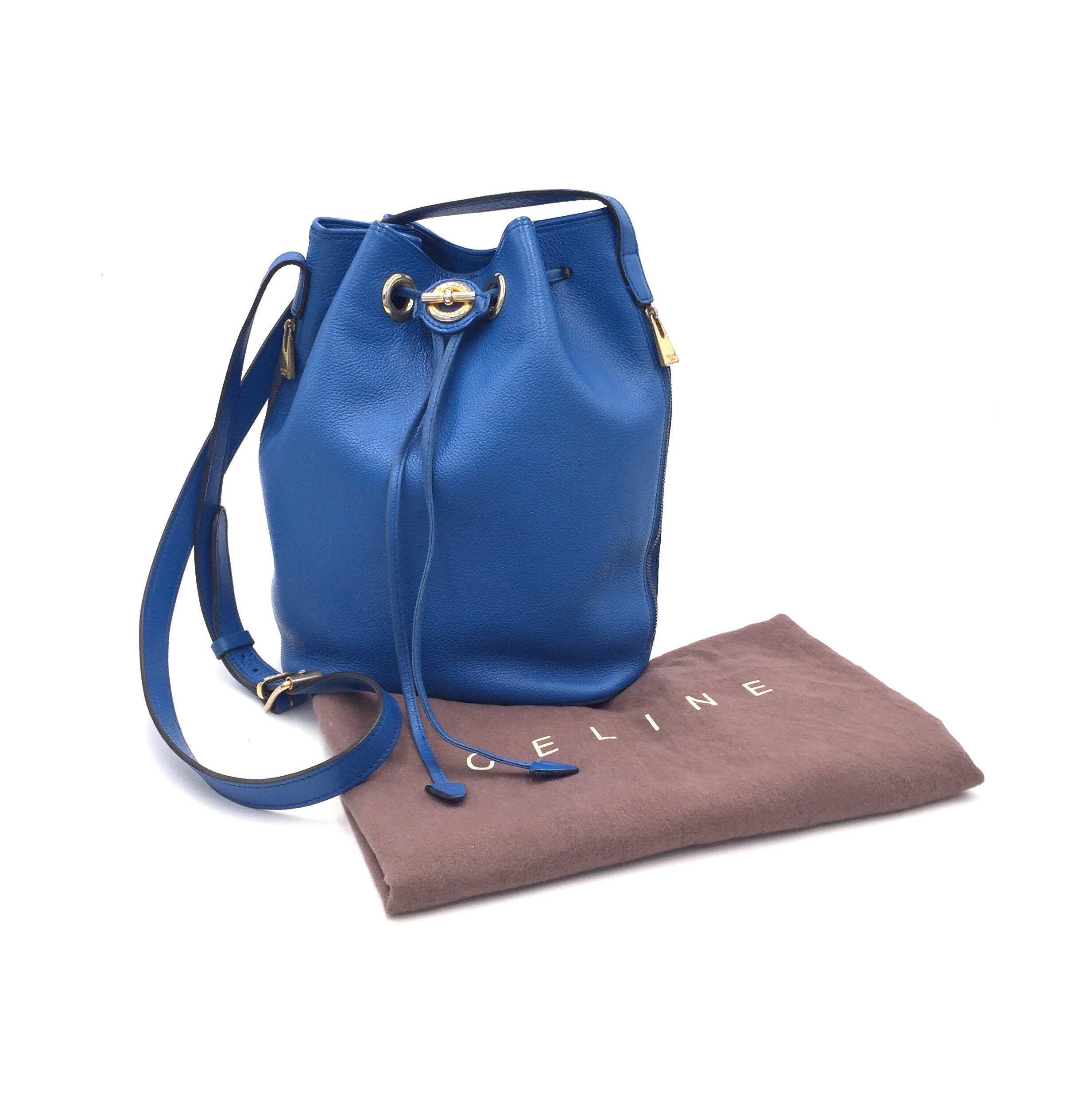 Authentic Celine Vintage Drawstring 