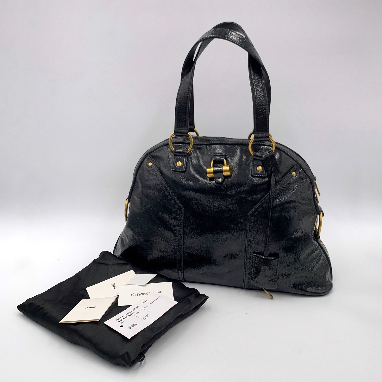 Authentic Yves Saint Laurent Vintage Muse Tote Bag - Etsy