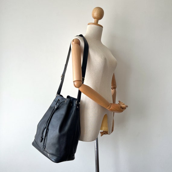 CELINE Authentic Vintage Drawstring Bucket Bag Etsy UK