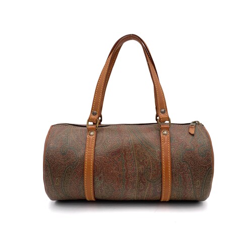 Vintage Auth Brandname Etro Paisley Papillon Hand Bag Etsy