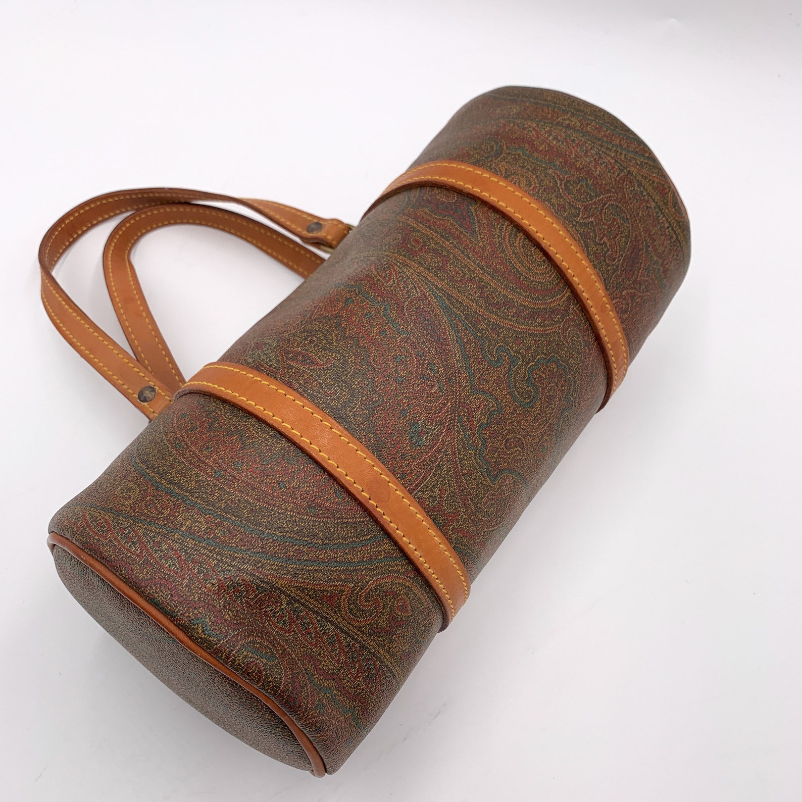 Authentic ETRO Vintage Paisley Papillon Bag Etsy