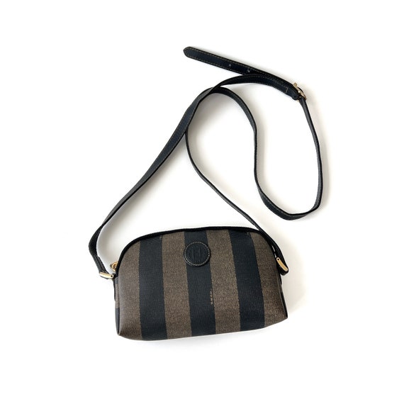 FENDI Authentic Vintage Stripe Crossbody Bag Etsy