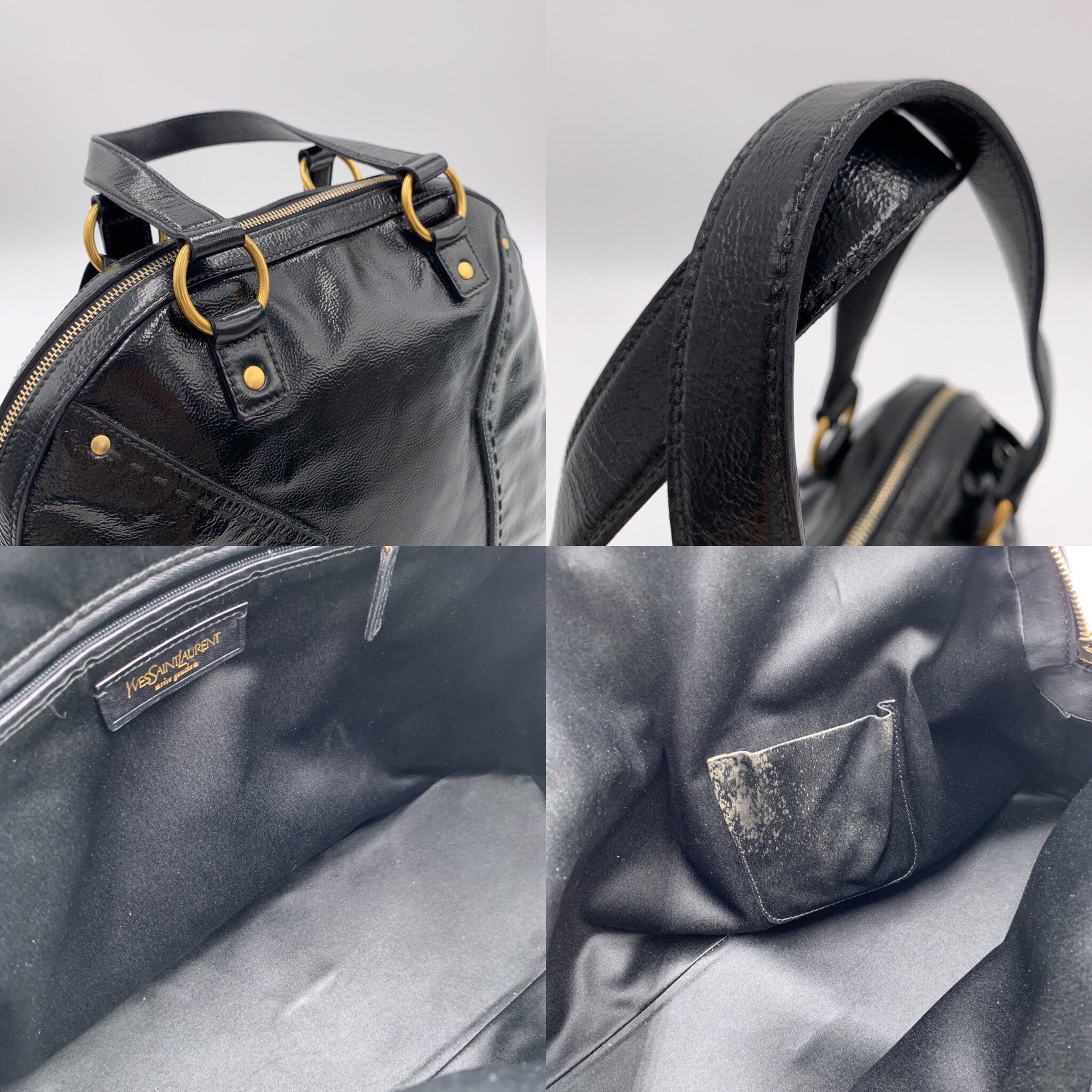 Authentic Yves Saint Laurent Vintage Muse Tote Bag - Etsy