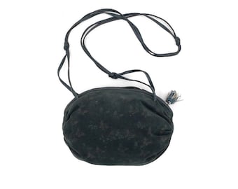 Authentic Bottega Veneta Butterfly Print Suede Leather Bag