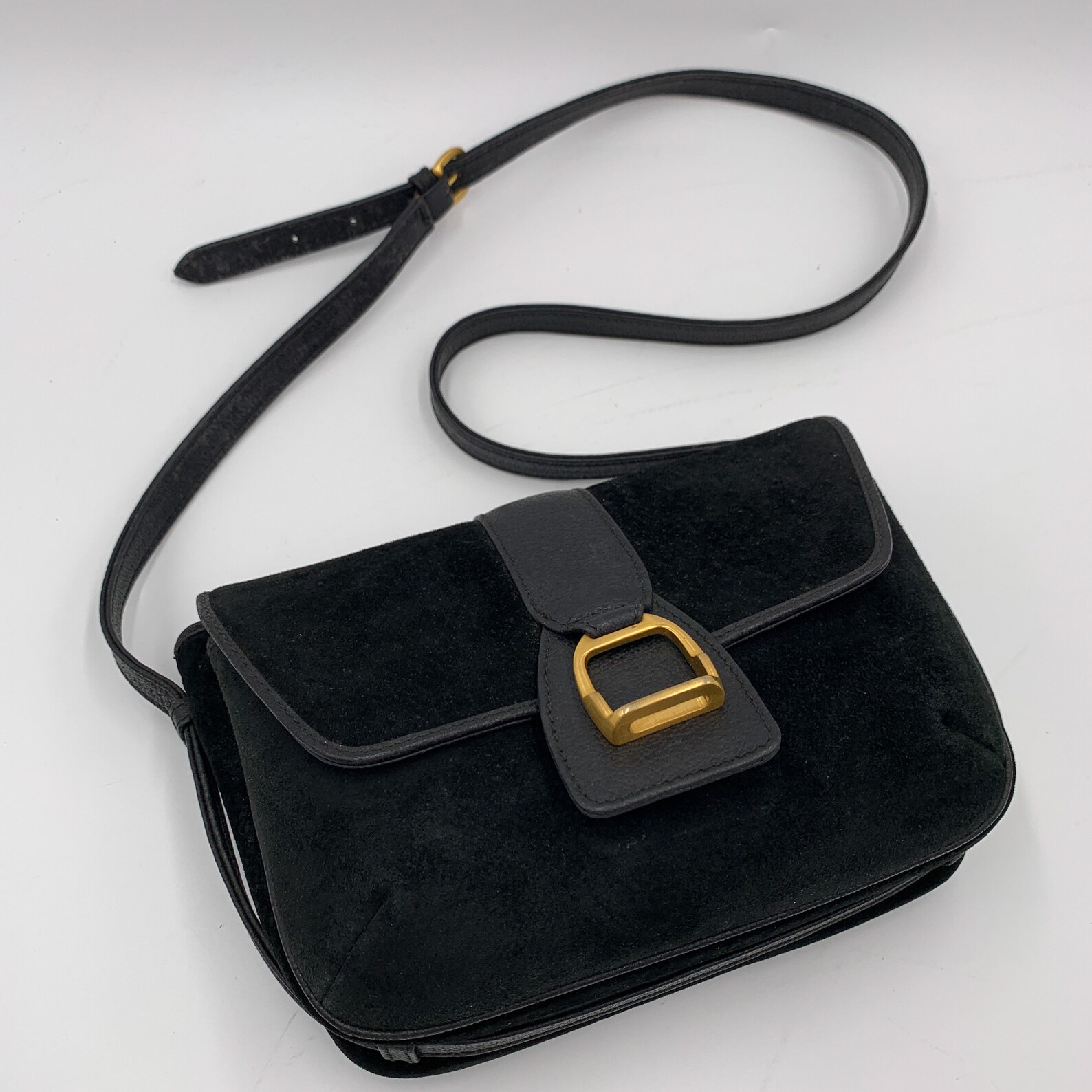 Authentic GUCCI Vintage Horseshoe Logo Shoulder Bag Etsy