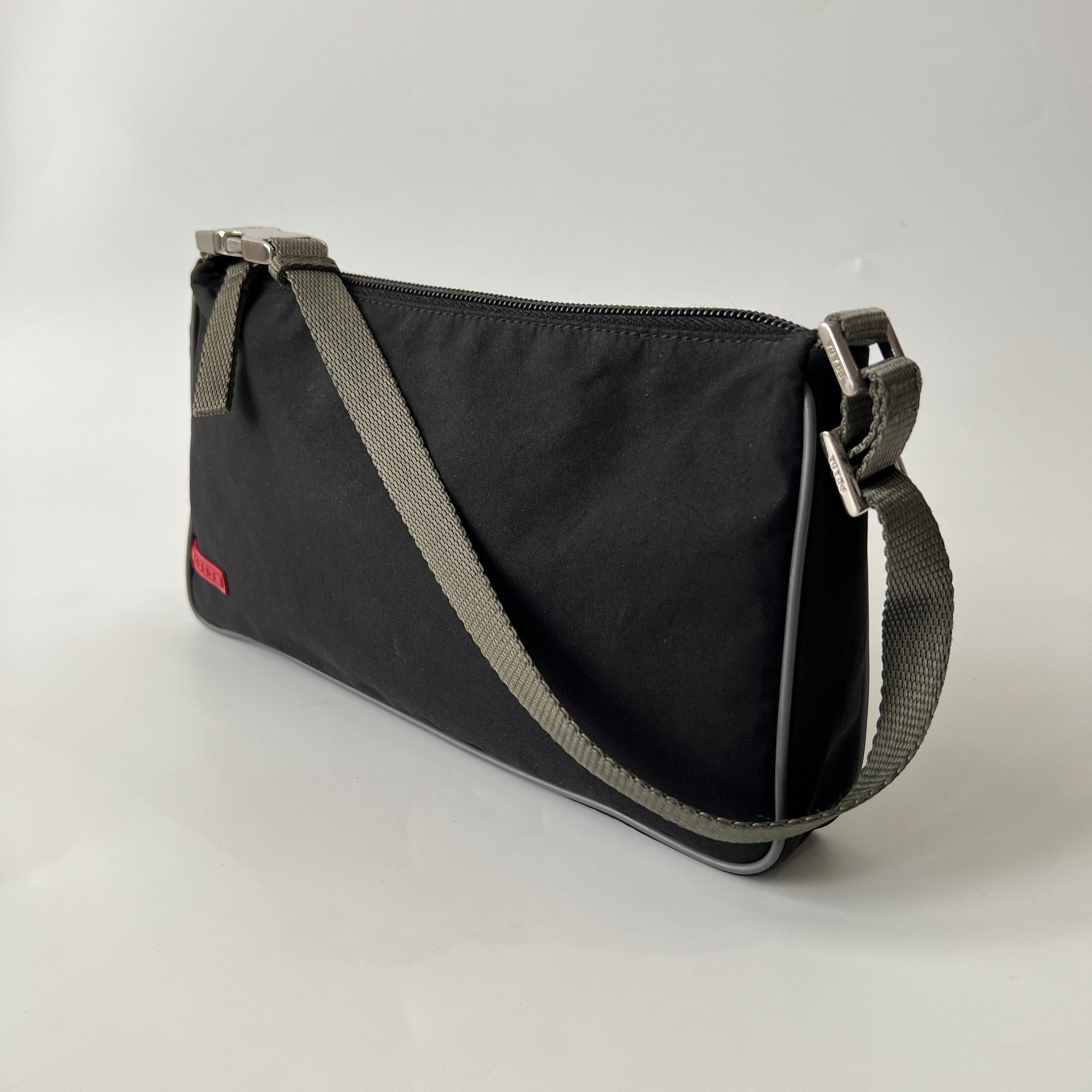 PRADA Authentic Vintage Nylon Pochette Bag - Etsy PRADA Authentic Vintage Nylon Pochette Bag - Etsy