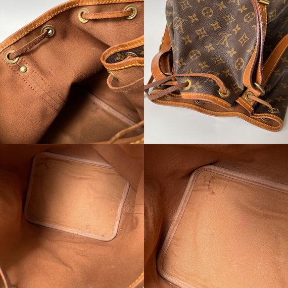 Louis Vuitton Noe Leather Shoulder Bag