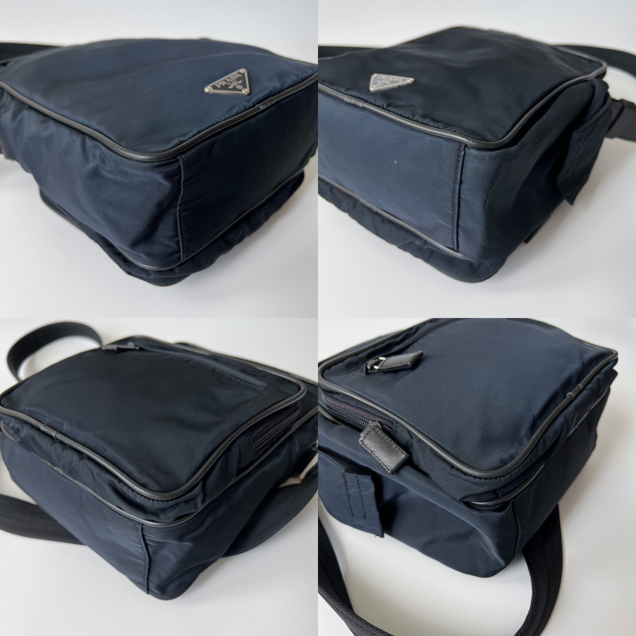 Prada Vintage Nylon Crossbody Bag - ShopStyle