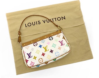 Auth Louis Vuitton Monogram multi-color Pochette Accessoires Hand Pouch  5K180240 - Tokyo Vintage Store