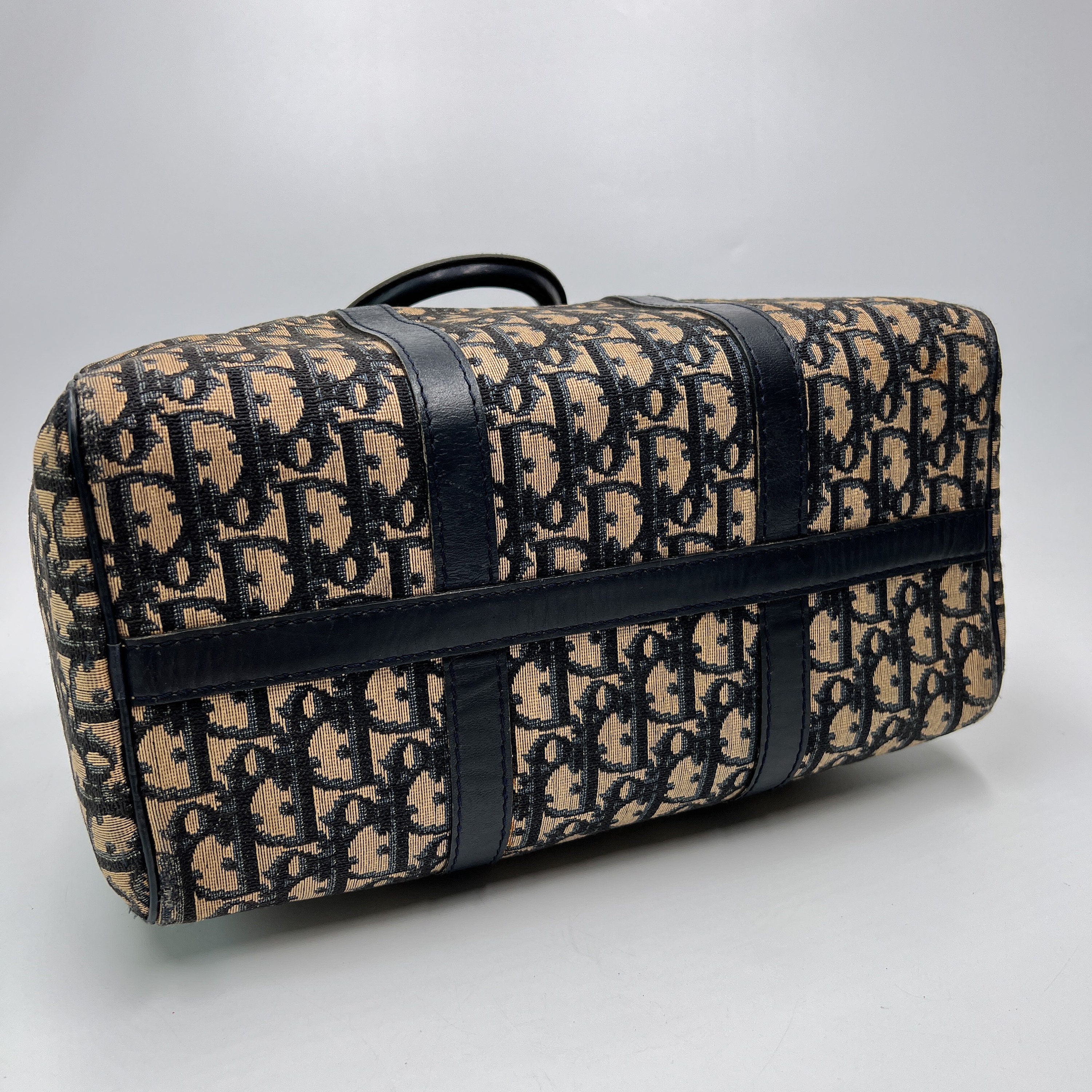 CHRISTIAN DIOR Trotter Mini Boston Bag with Cadena – Rob's Luxury