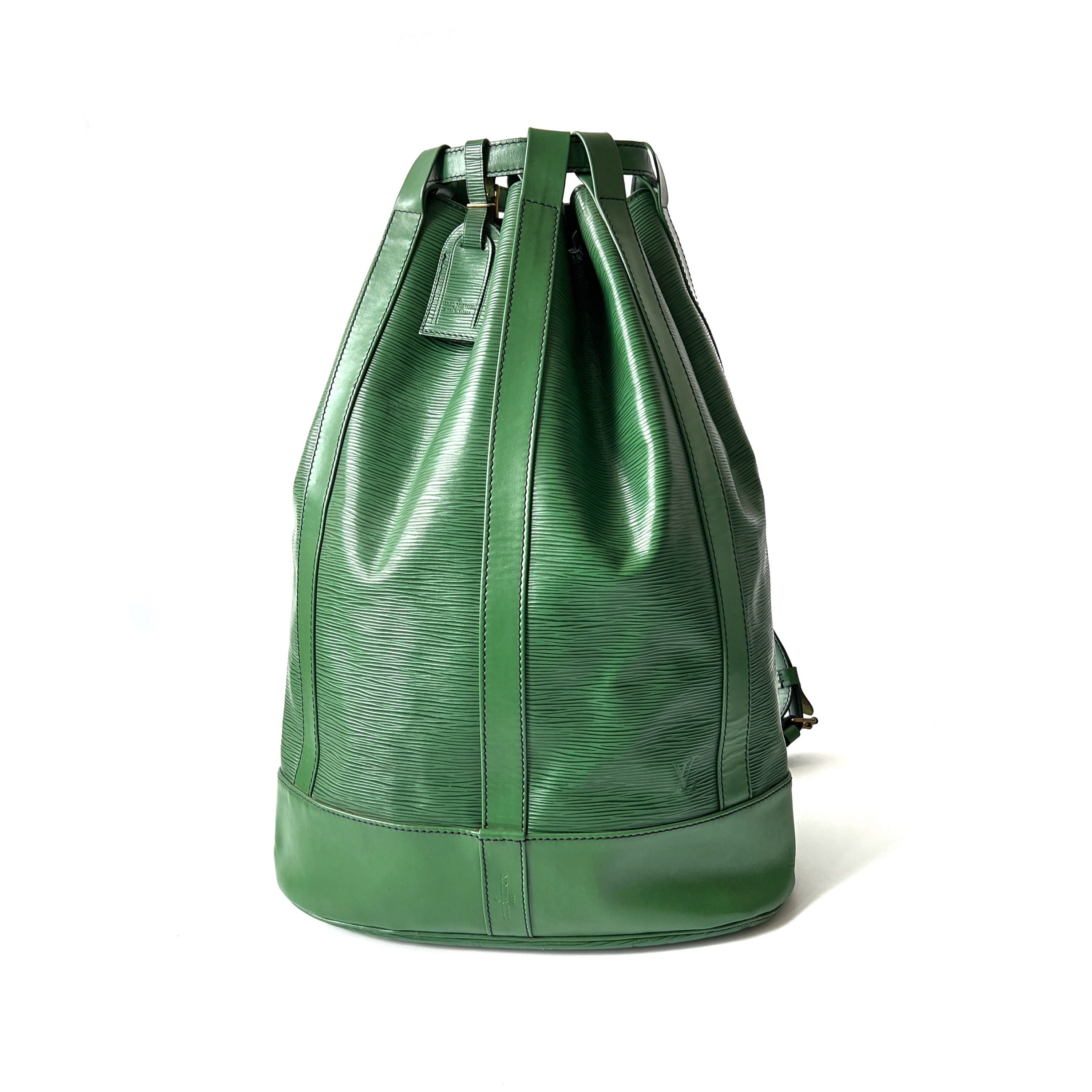 Shop for Louis Vuitton Green Epi Leather Randonne GM Backpack Bag - Shipped  from USA