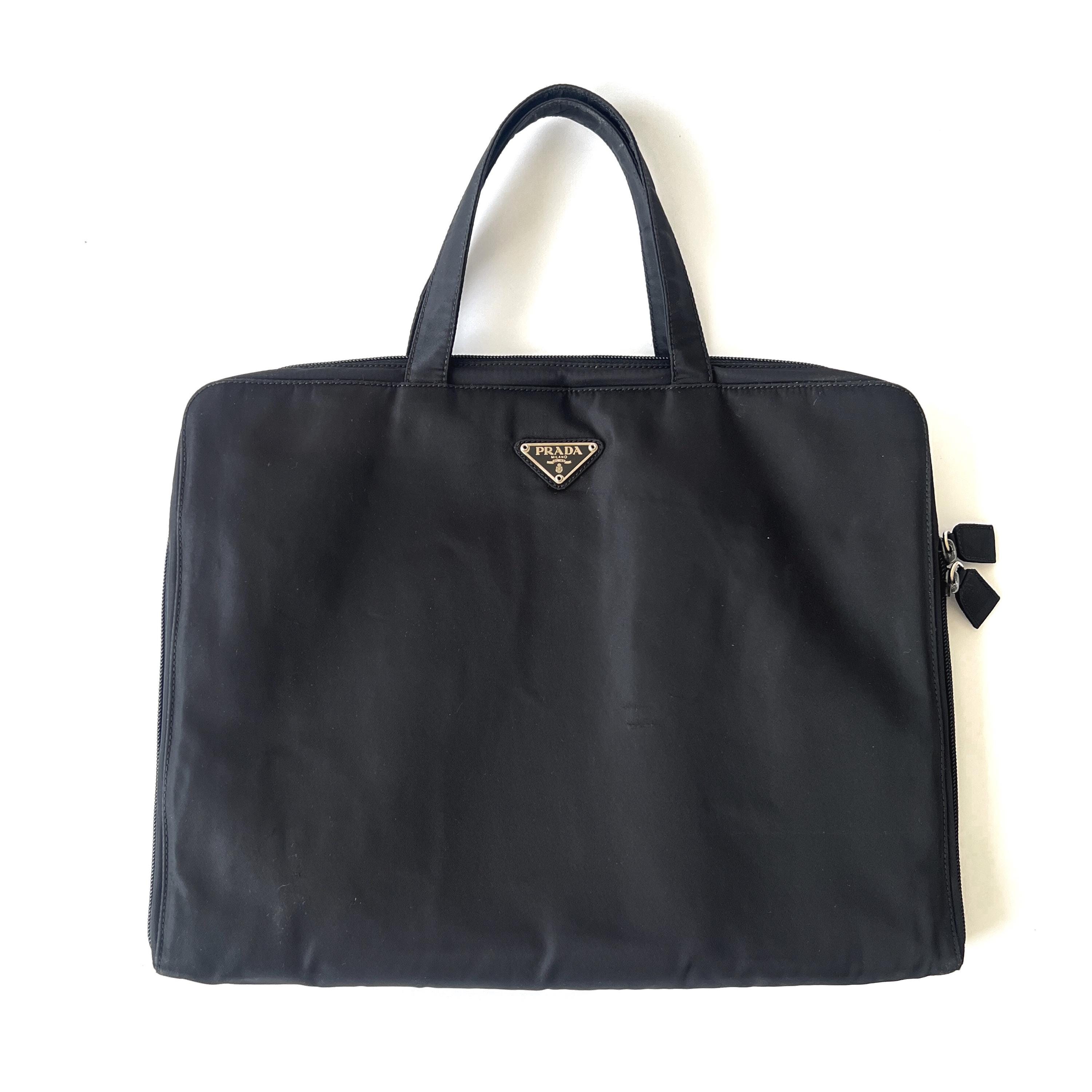 Prada Vintage Leather Bag - Etsy Canada