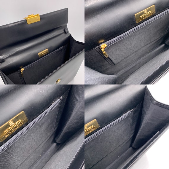 本物の GIVENCHY ヴィンテージ 4G ロゴ トップハンドルバッグ 本物の GIVENCHY ヴィンテージ 4G ロゴ トップハンドルバッグ