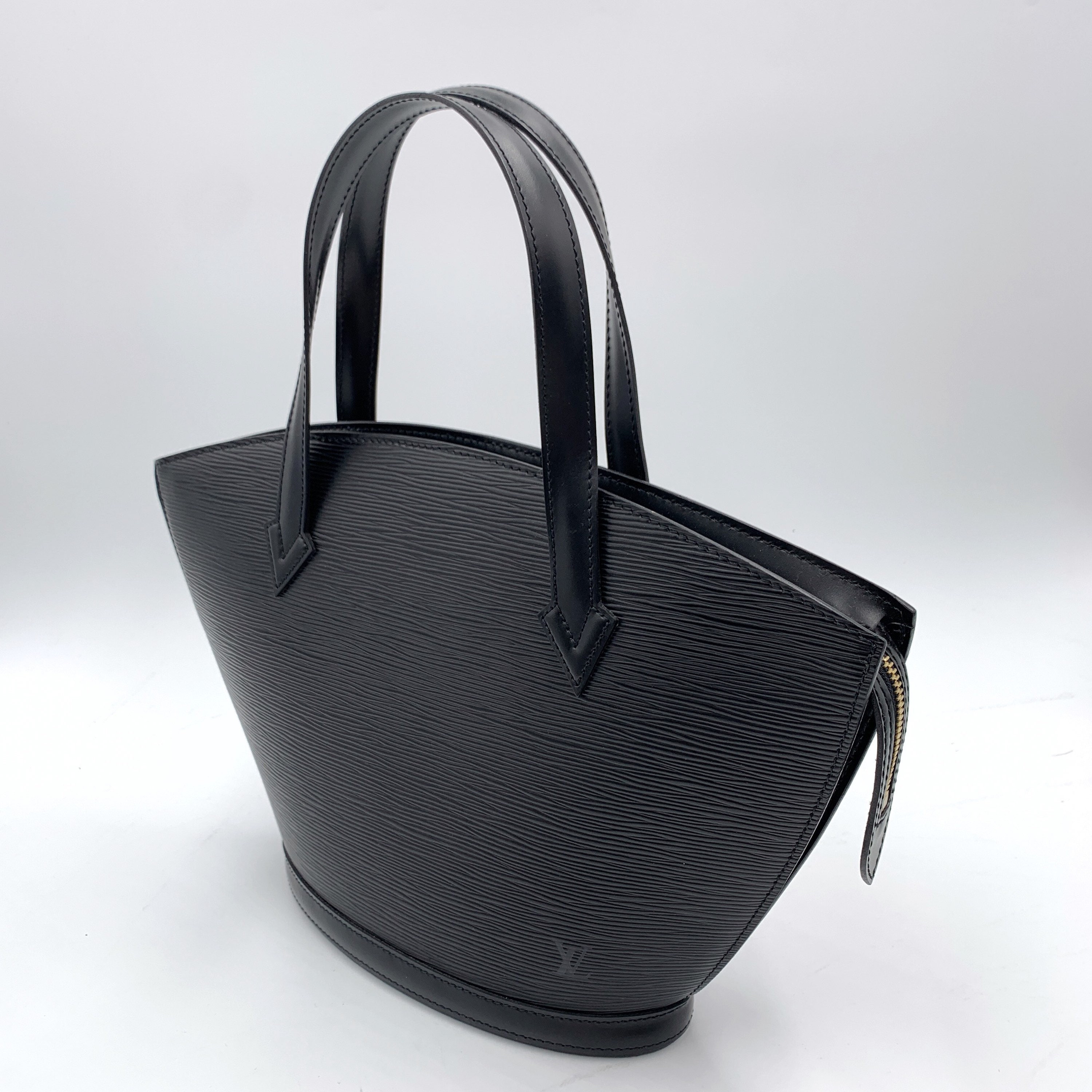 Louis Vuitton Epi Leather Saint Jacques Handbag Black