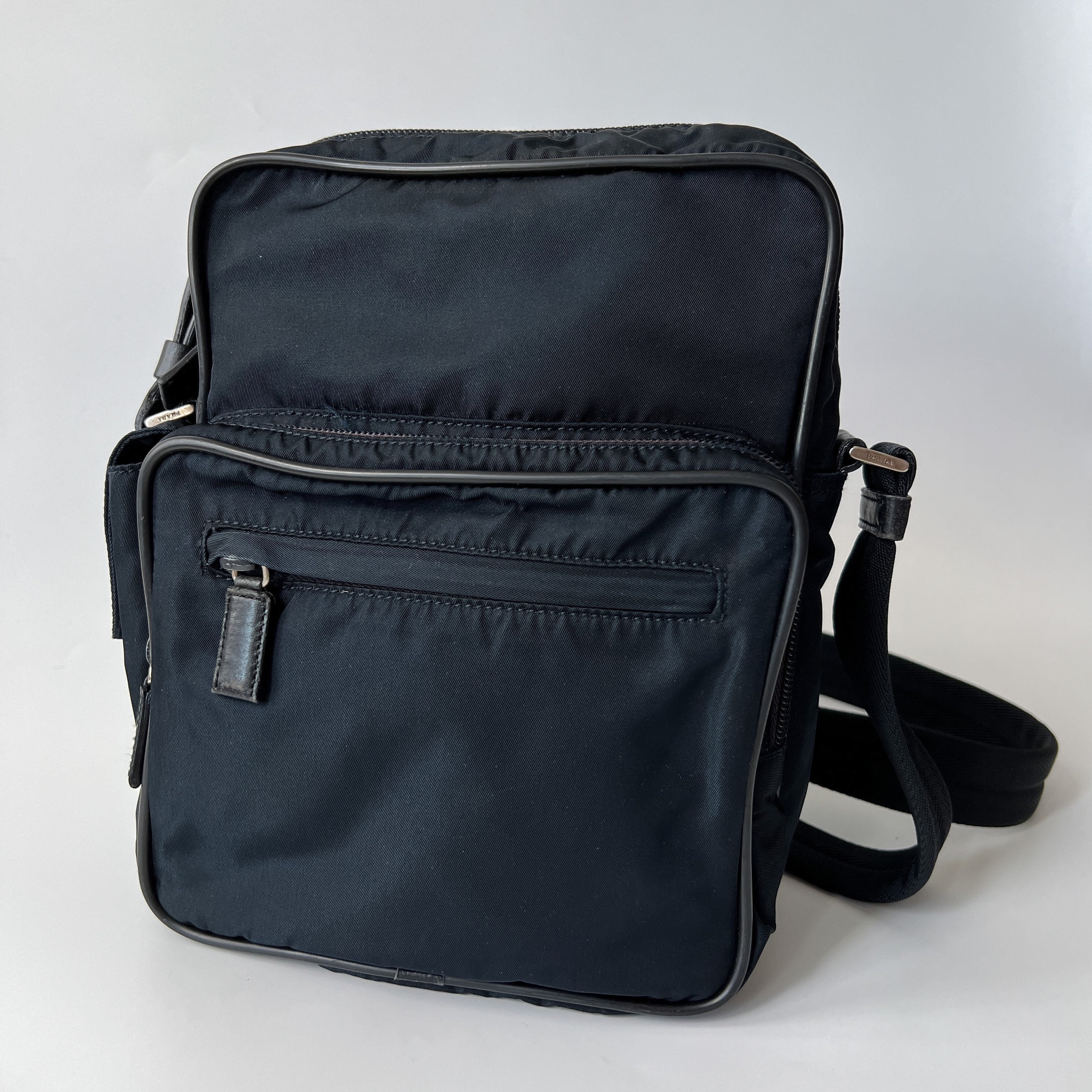 PRADA Authentic Vintage 90s Nylon Crossbody Bag - Etsy