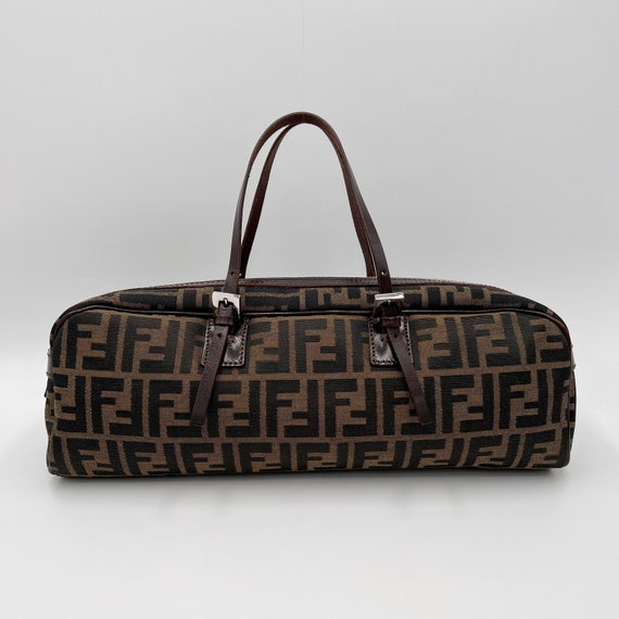 Fendi Pre-owned Zucca Zipped Travel Bag