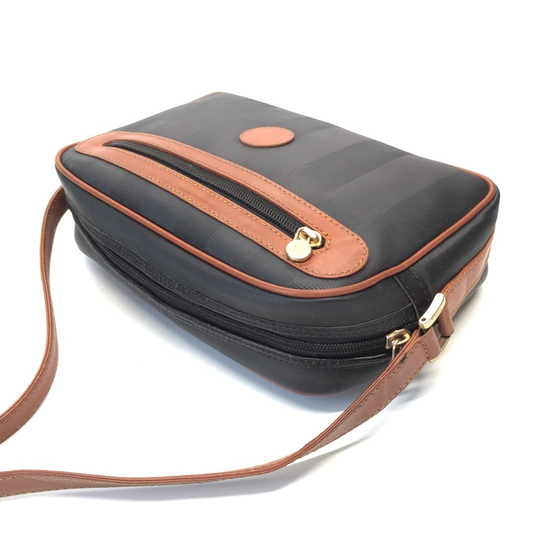 Authentic Vintage Fendi Stripe Crossbody Bag Etsy