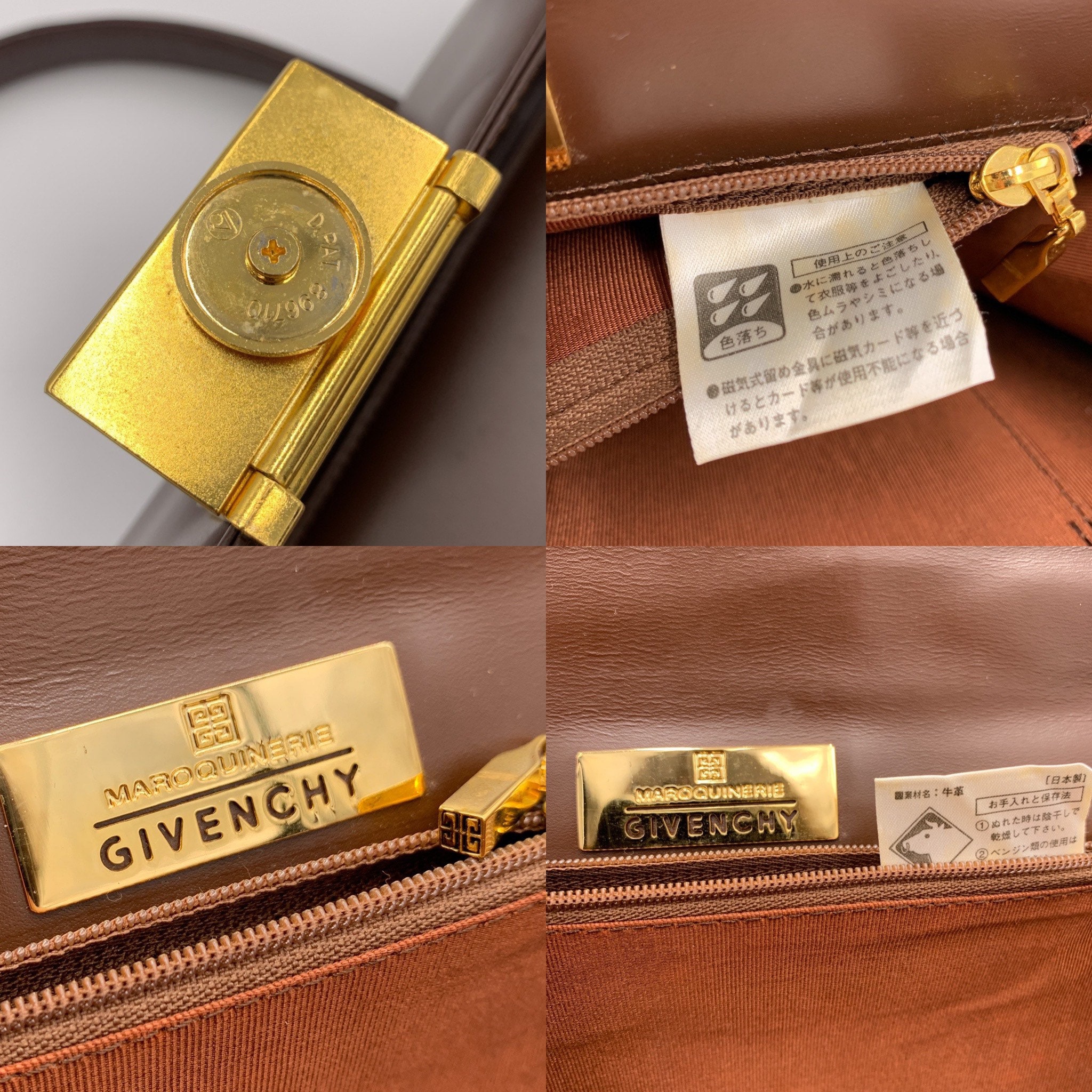 GIVENCHY Authentic Vintage 4G Logo Top Handle Bag With Strap GIVENCHY Authentic Vintage 4G Logo Top Handle Bag With Strap