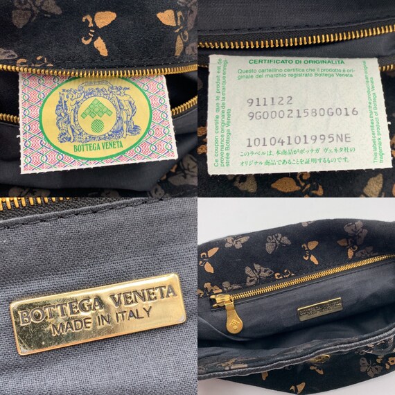 Authentic Bottega Veneta Butterfly Print Suede Top Handle Bag Etsy